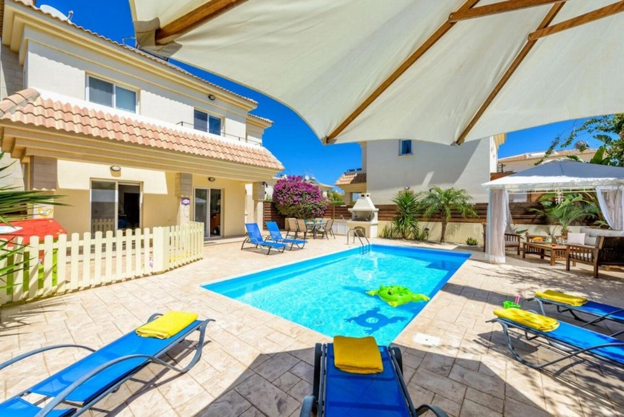 Protaras Villa Athamas Blue Esterno foto